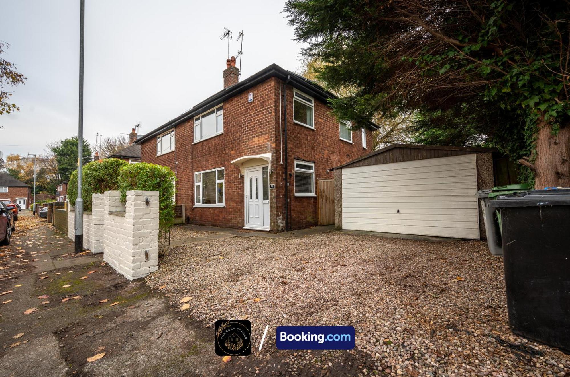 Cosy Corner: 3-bedroom House With Garden And Free Parking Apartamento *